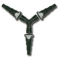 Y-Connector w/Click-Fit Couplers